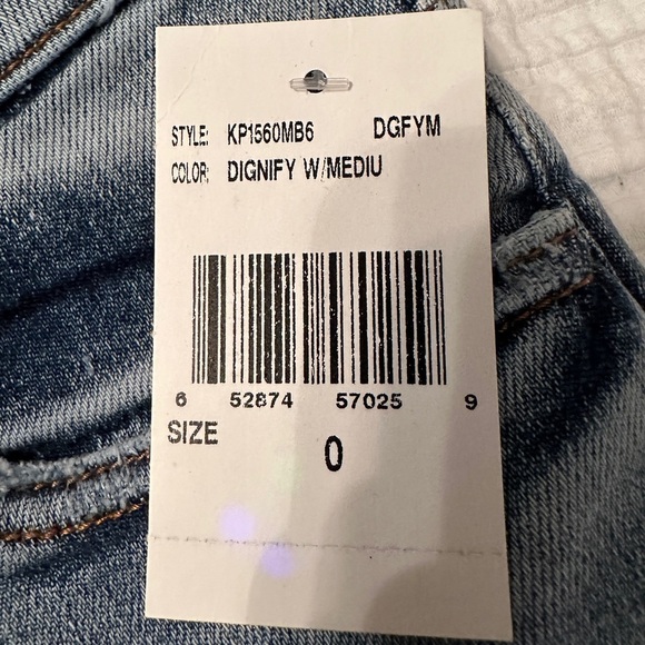 Kut From The Kloth Rachael Highrise Fab Ab Mom Jean - NWT - Size 0 - Picture 8 of 14